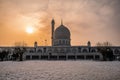 View of Hazratbal Shrine or Dargah Sharif at Srinagar, Kashmir, India Royalty Free Stock Photo