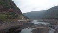 Srisailam dam view, Andhra Pradesh, India Royalty Free Stock Photo