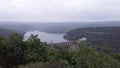 Srisailam dam view, Andhra Pradesh, India Royalty Free Stock Photo