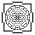 Sriyantra, shakti, hold, support, geometry, hinduism, tantrism