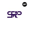 SRP Logo Letter Monogram Design Royalty Free Stock Photo