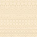 Beige background of lace trims. Royalty Free Stock Photo