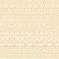 Beige background of lace trims. Royalty Free Stock Photo