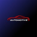 Modern Auto Car Automotive Logo Design Vector