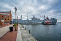 The SS John Brown, in Fells Point, Baltimore, Maryland