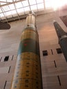 The SS-20, is a two-stage, solid propellant missile with three multiple targetable reentry Royalty Free Stock Photo