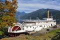 SS Moyie Sternwheeler Kaslo Kootenay Lake Royalty Free Stock Photo