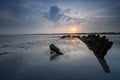 SS Nornen Ship Wreck, Burnham on Sea