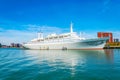 SS Rotterdam, a hotel and museum situated in a former cruise liner, Netherlands Royalty Free Stock Photo