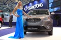 Ssang Yong Korando Royalty Free Stock Photo