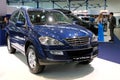 Ssang Yong Kyron Royalty Free Stock Photo
