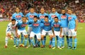 SSC Napoli team posing