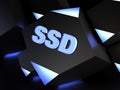 SSD - solid-state drive or solid-state disk