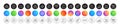 Ssd, Travel luggage and Employee results line icons. For web app, printing. Round icon buttons. Vector