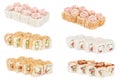 SSet sushi fresh rolls