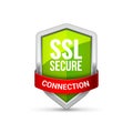 SSL Protection shield guard icon. Security ssl protect sign symbol