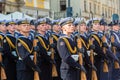 Ssoldiers in a historical part of Krakow