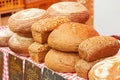 ÃÂssortment of baked bread Royalty Free Stock Photo