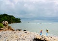 Sunrise at bintan beach, bintan island