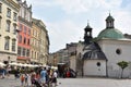 St Adalbert Church at Old Market Square in Krakow, Poland