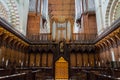 St Albans Abbey Cathedral. Norman, gothic. Royalty Free Stock Photo