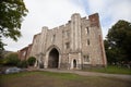 St Albans Abbey Gatehouse, St Albans, Hertfordshire in the UK Royalty Free Stock Photo