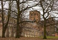 St Albans, United Kingdom on februari 28, 2023: Amazing St Albans Cathedral - Natural daylight Image