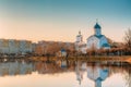 St. Alexander Nevsky Church in Gomel, Homiel Belarus. Church At Royalty Free Stock Photo