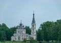 St. Alexander Nevsky Church in Stameriena, Latvia, on a sunny summer day Royalty Free Stock Photo