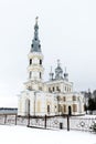 St. Alexander Nevsky Church in Stameriena, Latvia Royalty Free Stock Photo