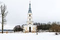 St. Alexander Nevsky Church in Stameriena, Latvia Royalty Free Stock Photo