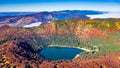 St. Ana`s lake, Transylvania in Romania Royalty Free Stock Photo