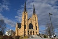 St. Andrew`s Catholic Church Sky background in Roanoke, VA