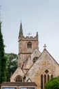 St. Andrew`s Church in Castle Combe Royalty Free Stock Photo