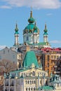 St. Andrew`s Church Kiev Royalty Free Stock Photo