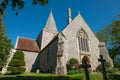 St. Andrew`s parish church, Alfriston, East Sussex. Royalty Free Stock Photo