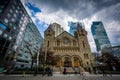 St Andrew's Presbyterian Church, in downtown Toronto, Ontario. Royalty Free Stock Photo