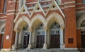 St. Andrew`s Roman Catholic Cathedral National Historic Site of Canada is a landmark in Victoria downtown