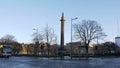 St Andrew Square in Edinburgh - EDINBURGH, SCOTLAND - JANUARY 10, 2020 Royalty Free Stock Photo