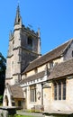 St Andrews church, Castle Combe. Royalty Free Stock Photo