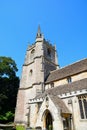St Andrews Church, Castle Combe. Royalty Free Stock Photo