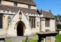 St Andrews church, Castle Combe. Royalty Free Stock Photo