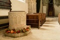 St Andrews Church Font Royalty Free Stock Photo