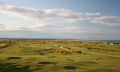 St. Andrews Links Golf Royalty Free Stock Photo