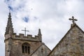 St Andrews is a parish church in Castle Combe, Wiltshire built in the 13th century with additions in later centuries Royalty Free Stock Photo