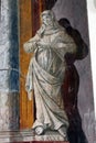 St. Anna, fresco in the Church of All Saints, Sesvete, Croatia, Europe