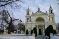 St. Anne`s Church is a part of Wilanow Palace, Warsaw. Poland Royalty Free Stock Photo