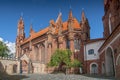 St. Anne`s church in Vilnius old town, Lithuania