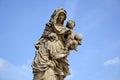 St Anne statue Royalty Free Stock Photo