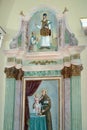 St. Anthony of Padua fresco at St. Anne Church in Rozga, Croatia